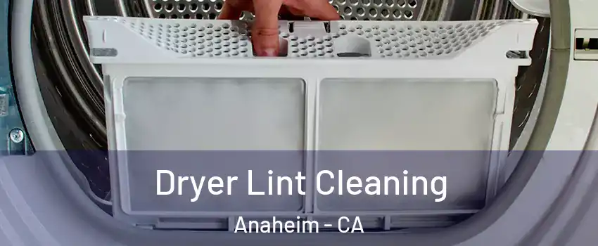  Dryer Lint Cleaning Anaheim - CA