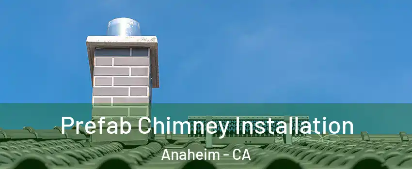  Prefab Chimney Installation Anaheim - CA